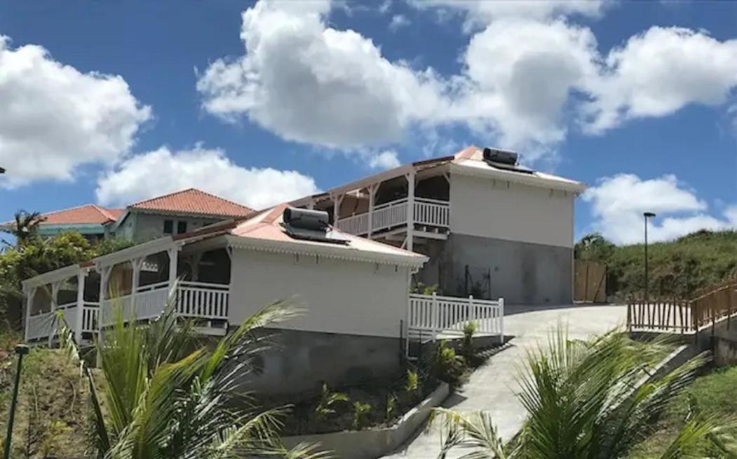 Bungalow Vanille Pacane - Vue Mer Avec Spa Prive Les Trois-Ilets Kültér fotó