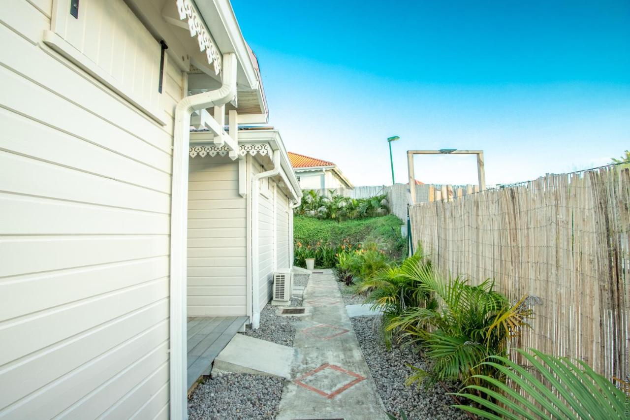 Bungalow Vanille Pacane - Vue Mer Avec Spa Prive Les Trois-Ilets Kültér fotó