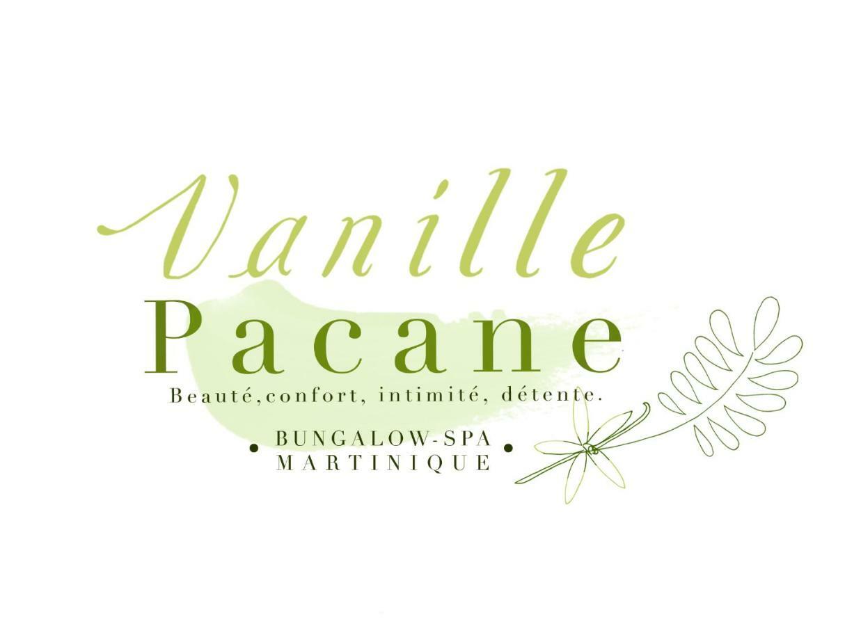 Bungalow Vanille Pacane - Vue Mer Avec Spa Prive Les Trois-Ilets Kültér fotó
