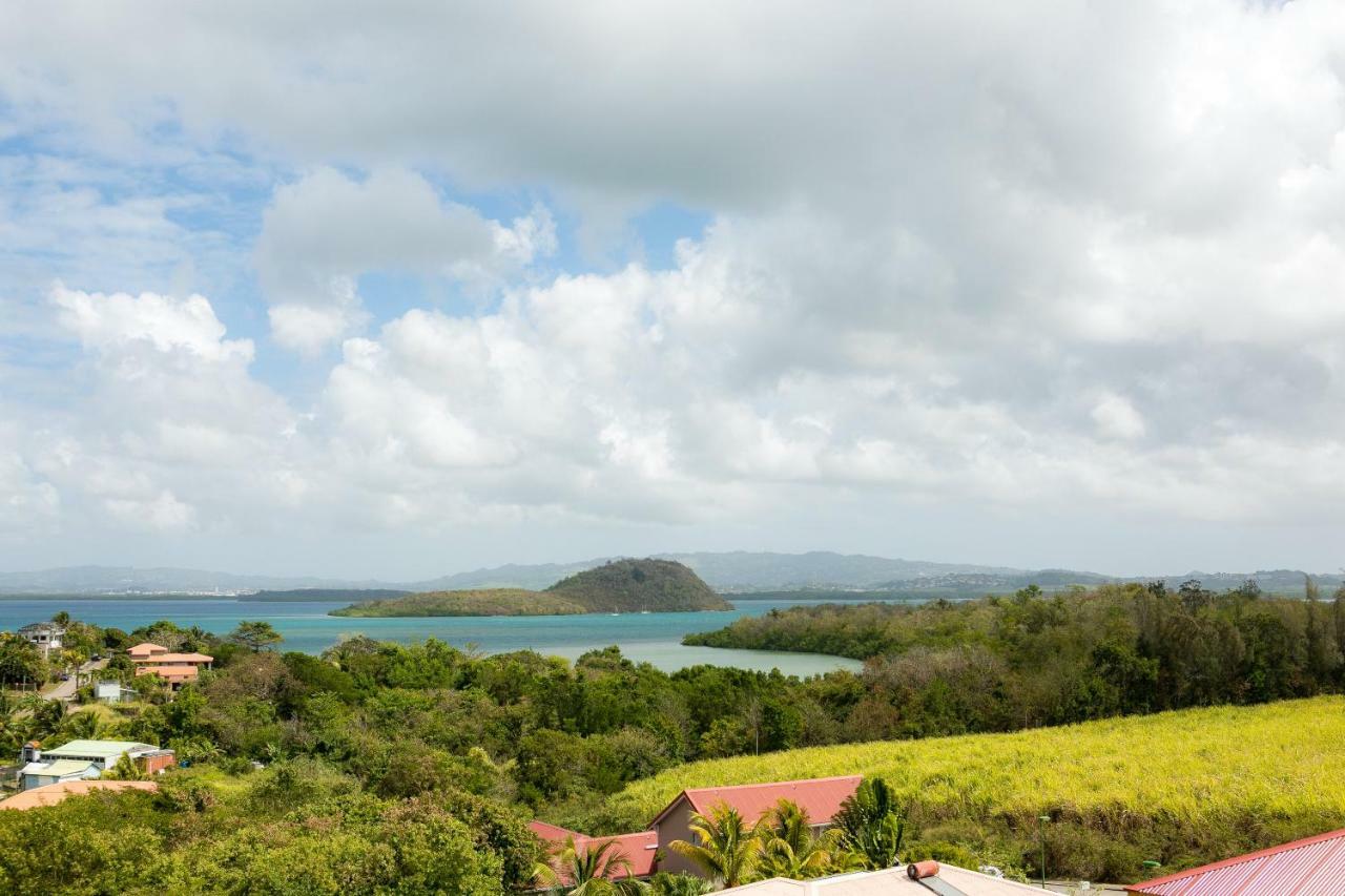 Bungalow Vanille Pacane - Vue Mer Avec Spa Prive Les Trois-Ilets Kültér fotó